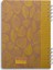 Yellow Leaves Kraft Çizgili Defter 4