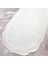 Beyaz Renkli Çift Sargı Nakışlı 40 x 140 cm Keten Efektli Runner 1