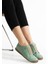 Hand Kadın Hakiki Deri Yeşil Vizon Günlük Ayakkabı 3