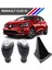 Renault Clio 4 ( Manuel ) Için Vites Körük Seti Gri Çerçeveli 2