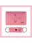 Pembe Renk, I Love You Sevenlere, Isme Özel Cüzdan ve Anahtarlık Set, Efsane Hatıra Takım 2