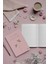 Pastel Pembe Sert Kapak Defter, 14X20 cm 1