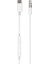 Ses Kontrol Butonlu Type-C To Aux Kablolu 3.5mm Jack Adaptör Çevirici Tak & Çalıştır 1 Metre Kablo 2