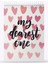 My Dearest One Sert Kapak Spiralli Bloknot, 12X17 cm 2