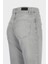 Diana Gri Yüksek Bel Patı Fermuarlı Jean Pantolon C 4518-117 3