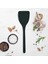 Silikon Lasanya Spatula Mat Siyah 2