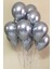 Gümüş Krom Balon 7 Adet 12INÇ 3
