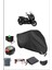 Yamaha X-Max 300 Tech Max Için Arka Çanta Ve Kilit Uyumlu Siyah Motosiklet Branda, Güvenli 1