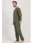 Erkek Uzun Kol Yeşil Pijama Takımı C4T1N5O804 3