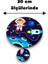Gezegen Yuvarlak Mega Boy PUZZLE,30CM Puzzle,eğitici Oyuncak 3