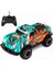 Uzaktan Kumandalı Yedek Şarjlı Batarya LED Işıklı Gövde 1:20 Off-Road Rc Araba Mavi 1