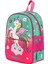 Pembe Unicorn Desenli Anaokulu Kreş Sırt Çantası 24108 4