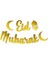 Eid Mubarak Gold Varaklı Banner 4
