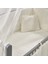 Meltem Smart Mia Anne Yanı Ahşap Sallanır Beşik 60x120 cm (gri-ekru) 4