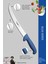 Blue Serisi Mutfak Bıçak Seti Et Balık Tavuk Açma Bıçağı 2 Li Set ( Mft-896) 3