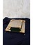 Metal Ayaklı Bronz Aynalı Sunum Tepsisi Gold 2li 2 Boy Tepsi Sunumluk Aksesuar 1