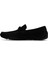 Erkek Siyah Süet Deri Loafer 25SFD630410 2