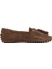 Kadın Taba Püsküllü Süet Deri Loafer 25SFD290710 1