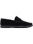 Fly Erkek Siyah Süet Deri Casual Loafer 25SFD632410 1