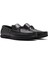 Erkek Siyah Deri Casual Loafer 25SFD6302FT 3