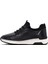 Kadın Siyah Bağcıklı Kalın Tabanlı Deri Sneaker 25SFD500918 2