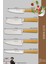 Elite Serisi Mutfak Bıçak Seti Et Ekmek Sebze Salata Fileto Şef Bıçağı 5 Li Set ( MFT-8654) 2