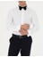 Erkek Beyaz Slim Fit Smokin Gömlek 50277752-VR013 6