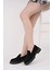 Paradise Hakiki Deri Kalın Taban Günlük Casual Makosen Kadın Loafer Ayakkabı 6