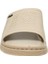 SOFIA 38505-G Bej Kadın Deri Comfort Terlik 4