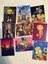 Simpsonlar Temalı Fotoğraf Kağıdına Pvc Kaplama 9 Adet 6x8 cm Fotokart Kartpostal 1