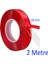 Çift Taraflı Silikon Bant Montaj Bandı Şeffaf 18 mm x 2 Metre Güçlü Çok Amaçlı Yapıştırıcı 1 Adet 2