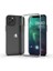 iPhone 12 Kılıf Ince ve Esnek Şeffaf Süper Silikon 3