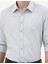 Erkek Gri Slim Fit Uzun Kollu Gömlek 50282967-VR024 6