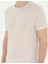 Erkek Bej Slim Fit Basic Tişört 50288156-VR011 6