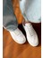 Boho Beyaz Hakiki Deri Sneaker 4