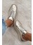 Boho Gold Hakiki Deri Sneaker 2