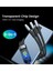 ELİT81 100W Şarj Kablosu 3in1 LED Li Samsung Huawei Xiaomi Type-C Sağlam Hızlı Şarj Data USB Kablosu Koruyu 4