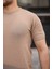 Bisiklet Yaka Nopen Desen Triko T-Shirt 2
