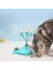 Eğlenceli Kedi Ödül Maması Dağıtıcı Oyuncak Sevimli Ayı Şeklinde Yemek Çemberi Topları Yaylı Yavaş Besleme Oyuncağı Zihinsel Egzersiz Evcil Hayvan Eğitimi Ve Kedi Nanesi Topu Catnipli (Mavi) 1