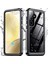 Samsung Galaxy S25 Için IP68 Su Geçirmez, Kar ve Toza Dayanıklı, Dahili Ekran Koruyuculu Tam Vücut Telefon Kılıfı Siyah (Yurt Dışından) 1