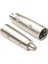 ST-018 3 Pin Xlr Erkek - Rca Dişi Konnektör Tekli Paket 1