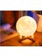 3D Moon Lamp Ay Küre Gece Lambası Ayaklı (4172) 1