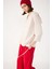 Modal Kumaş Ipeksi Kapüşonlu Fermuarlı Sweatshirt 3