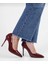 Bordo Elegant Yüksek Topuklu Stiletto 2