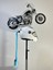 Motor & Motosiklet Kask Dış Aksesuar Çift Mavi Ombreli Örgü Saç 3