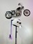 Motor & Motosiklet Kask Dış Aksesuar Tek Mor Ombreli Örgü Saç 3