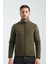 Premium Kışlık Erkek Polar Sweatshirt Minimal Nakış Detayları Fermuarlı Regular Fit 1