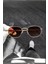 Beşgen UV400 Filtre Korumalı Metal Çerçeve Unisex Güneş Gözlüğü 1