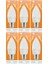 (6 Adet) 7W (50W) 6500K (Beyaz Işık) E27 Duylu (Kalın Duy) Mum LED Ampul 1