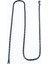 Çelik Zincir Kolye Siyah 59 cm 2
